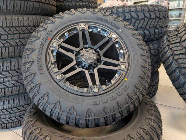 17" Aluräder SET – RID R01 mit 265/65R17 Radar R/T – Ford Ranger – VW Amarok – Bild 3