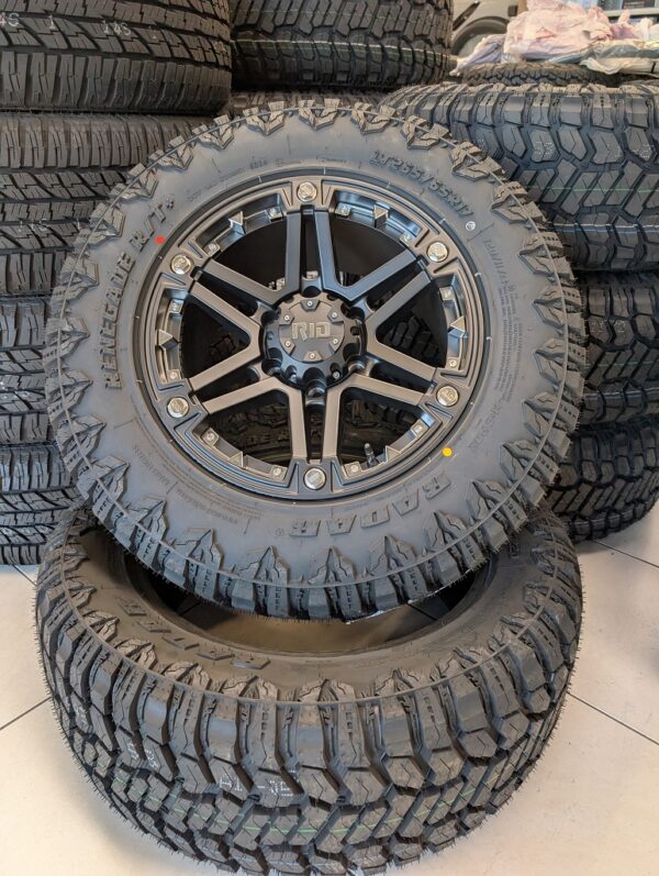 17" Aluräder SET – RID R01 mit 265/65R17 Radar R/T – Ford Ranger – VW Amarok – Bild 5