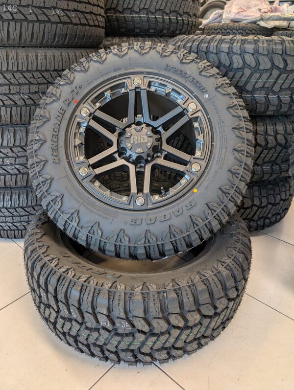 17" Aluräder SET – RID R01 mit 265/65R17 Radar R/T – Ford Ranger – VW Amarok