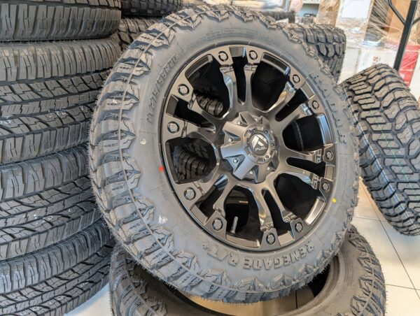20" Aluräder SET – Fuel Vapor mit 275/55R20 Radar R/T – Ford Ranger – VW Amarok – Bild 3