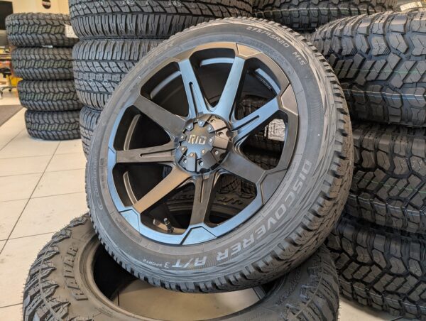 20" Aluräder SET – RID R05 mit 275/45R20 Cooper Discoverer A/T 3 – Ford Ranger – VW Amarok – Bild 3
