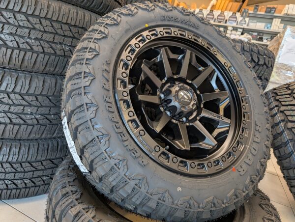 20" Aluräder SET – Fuel Covert mit 275/55R20 Radar R/T – Ford Ranger – VW Amarok – Bild 2