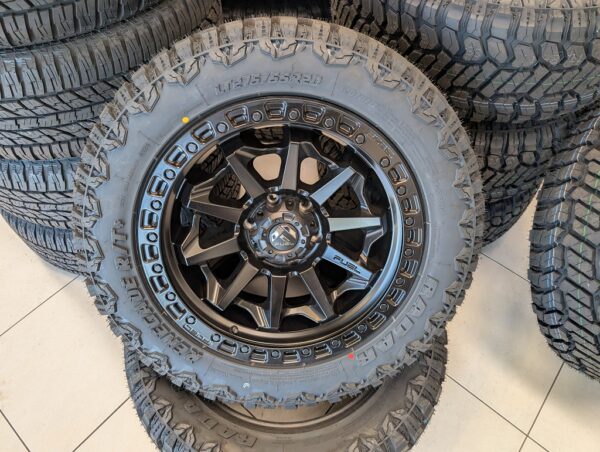 20" Aluräder SET – Fuel Covert mit 275/55R20 Radar R/T – Ford Ranger – VW Amarok – Bild 4