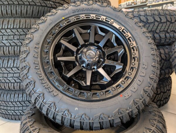 20" Aluräder SET – Fuel Covert mit 275/55R20 Radar R/T – Ford Ranger – VW Amarok – Bild 5