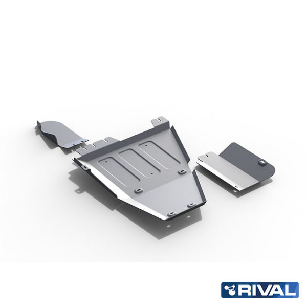 Unterfahrschutz/Skidplate 6mm-SET 6 Stück für Toyota Hilux 2015-2020, 2020- 2,4L Diesel – Bild 6