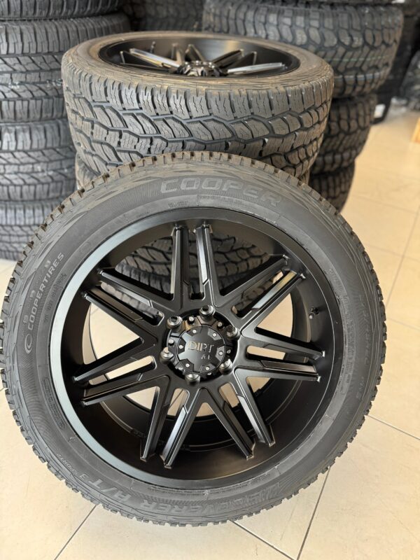 20" Aluräder SET –Dirt D62 mit 275/45R20 Cooper Discoverer  – Ford Ranger – VW Amarok – Bild 4