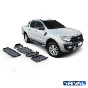 Rival Unterfahrschutz full kit w/ tank (5 pcs) Steel 3 mm Ford Ranger 2012-2015