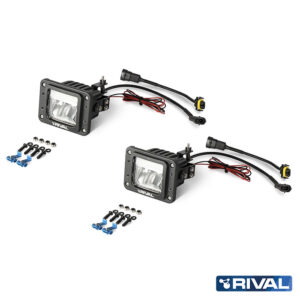 Rival Stoßstangen LED fog cornering & position light Aluminum ALL ALL