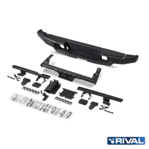 Rival Stoßstangen Rear Bumper Aluminum Ford Ranger