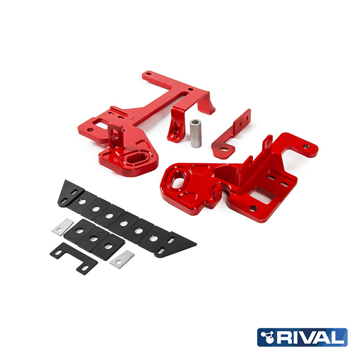 Rival Stoßstangen Recovery points Steel Volkswagen Amarok 2016-2021