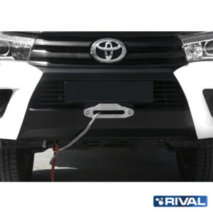 Rival Stoßstangen Winch plate Steel Toyota Hilux 2015-