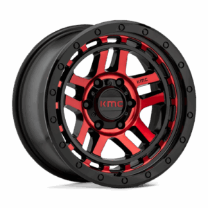 17" KMC KM540 Alufelge 8,5x17 Lochkreis 6x139,7 ET18 schwarz glänzend