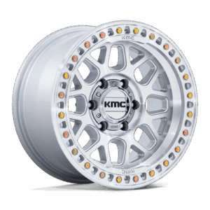 17" KMC GRS Alufelge 8,5x17 Lochkreis 6x139,7 ET0 silber
