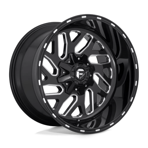 22" Fuel TRITON Alufelge 9,5x22 Lochkreis 6x135/6x139,7 ET19 schwarz glänzend
