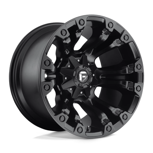 18" Fuel VAPOR Alufelge 9,0x18 Lochkreis 6x135/6x139,7 ET20 schwarz matt