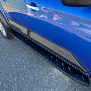 Trittbretter Shark - schwarz - Isuzu D-Max DK
