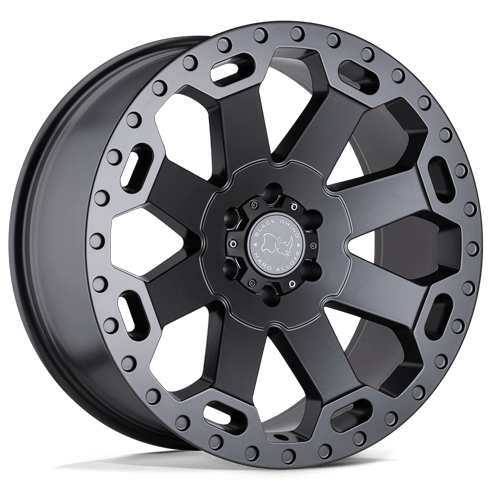 17" Black Rhino Hard Alloys WARLORD Alufelge 8,0x17 Lochkreis 6x130 ET52 gunmetal