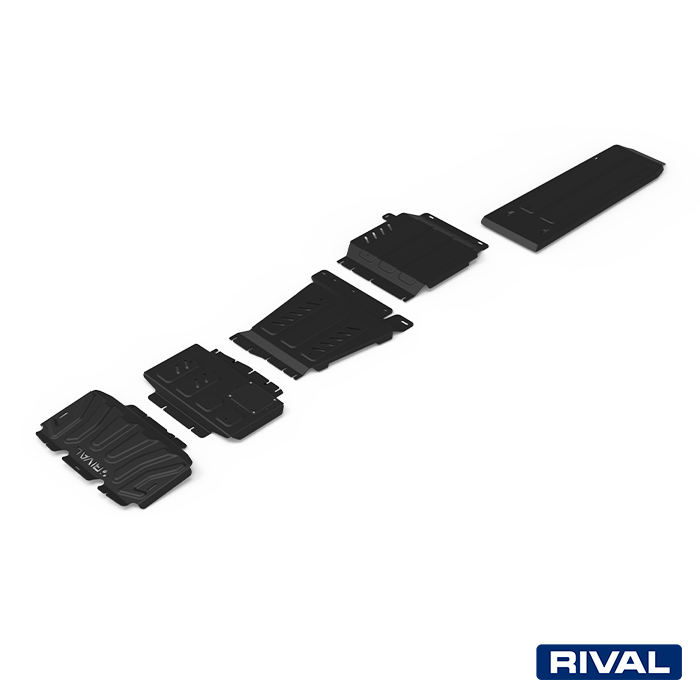 Rival Unterfahrschutz full kit w/ tank (5 pcs) Steel 3 mm Nissan Navara