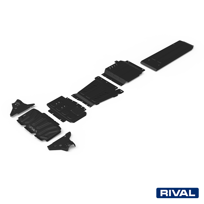 Rival Unterfahrschutz full kit w/ tank, wings(7 pcs) Steel 3 mm Nissan Navara