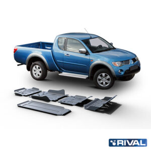Rival Unterfahrschutz full kit w/ tank (5 pcs) Aluminum 6 mm L200; Triton