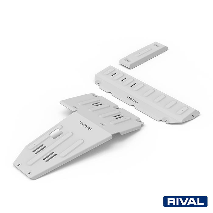 Rival Unterfahrschutz Full kit (2 pcs) Aluminum 6 mm Ineos Grenadier 2023-