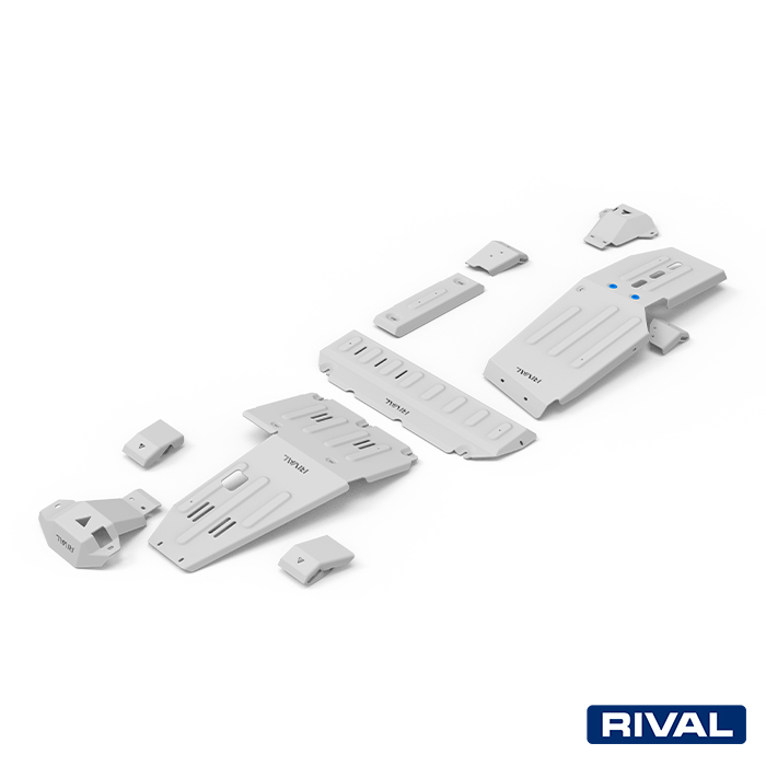 Rival Unterfahrschutz full kit (6 pcs) Aluminum 6 mm Ineos Grenadier 2023-
