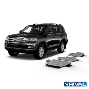 Rival Unterfahrschutz full kit (4 pcs) Aluminum 6 mm Toyota Land Cruiser 200 2007-2021