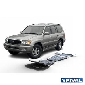 Rival Unterfahrschutz full kit (3 pcs) Aluminum 6 mm Toyota Land Cruiser 100 2002-2007