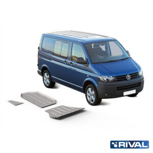 Rival Unterfahrschutz full kit w/o differential (3 pcs) Aluminum 4/6 mm Volkswagen T6 2015-2020