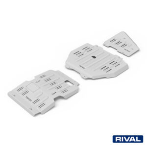 Rival Unterfahrschutz full kit (3 pcs) Aluminum 6 mm Toyota Land Cruiser Prado 250 2024-