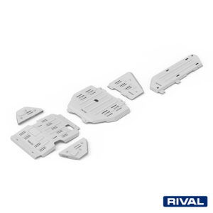 Rival Unterfahrschutz full kit (5 pcs) Aluminum 6 mm Toyota Land Cruiser Prado 250 2024-