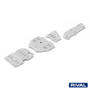 Rival Unterfahrschutz full kit (4 pcs) Aluminum 6 mm Toyota Land Cruiser Prado 250 2024-