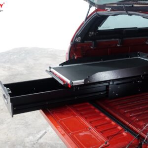 Carryboy ausziehbare Laderaumablage/Laderaumtisch mit einer Schublade – 625 x 1400 x 360 mm
