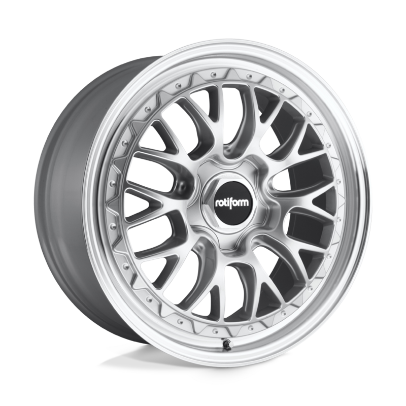19" Rotiform LSR Alufelge 8,5x19 5x112 ET45 silber mit TÜV