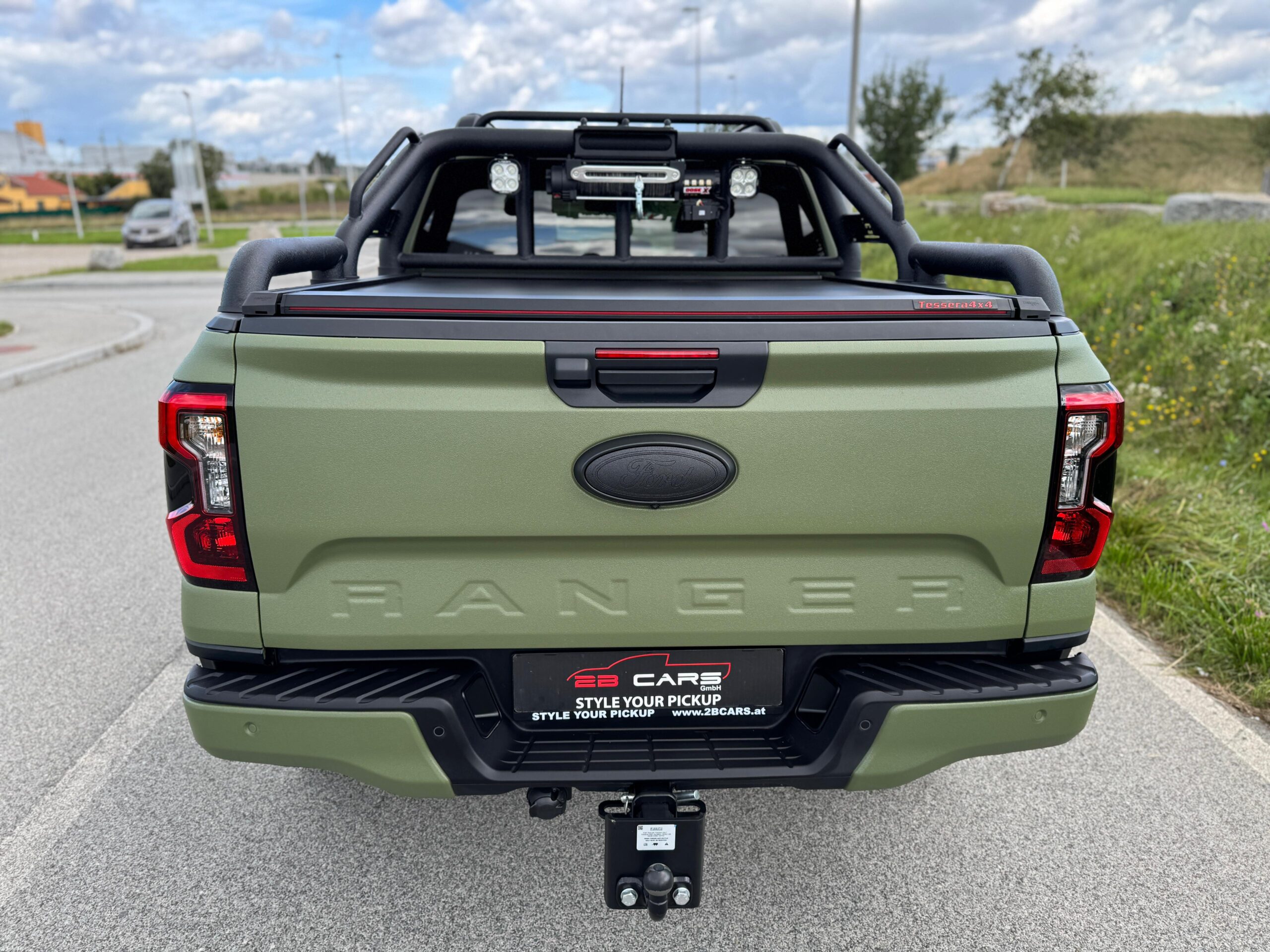 ATCRO Hunting Rollbar mit 50 m Seilwinden-Set – Ford Ranger ab 2023 – Doppelkabine – Bild 4