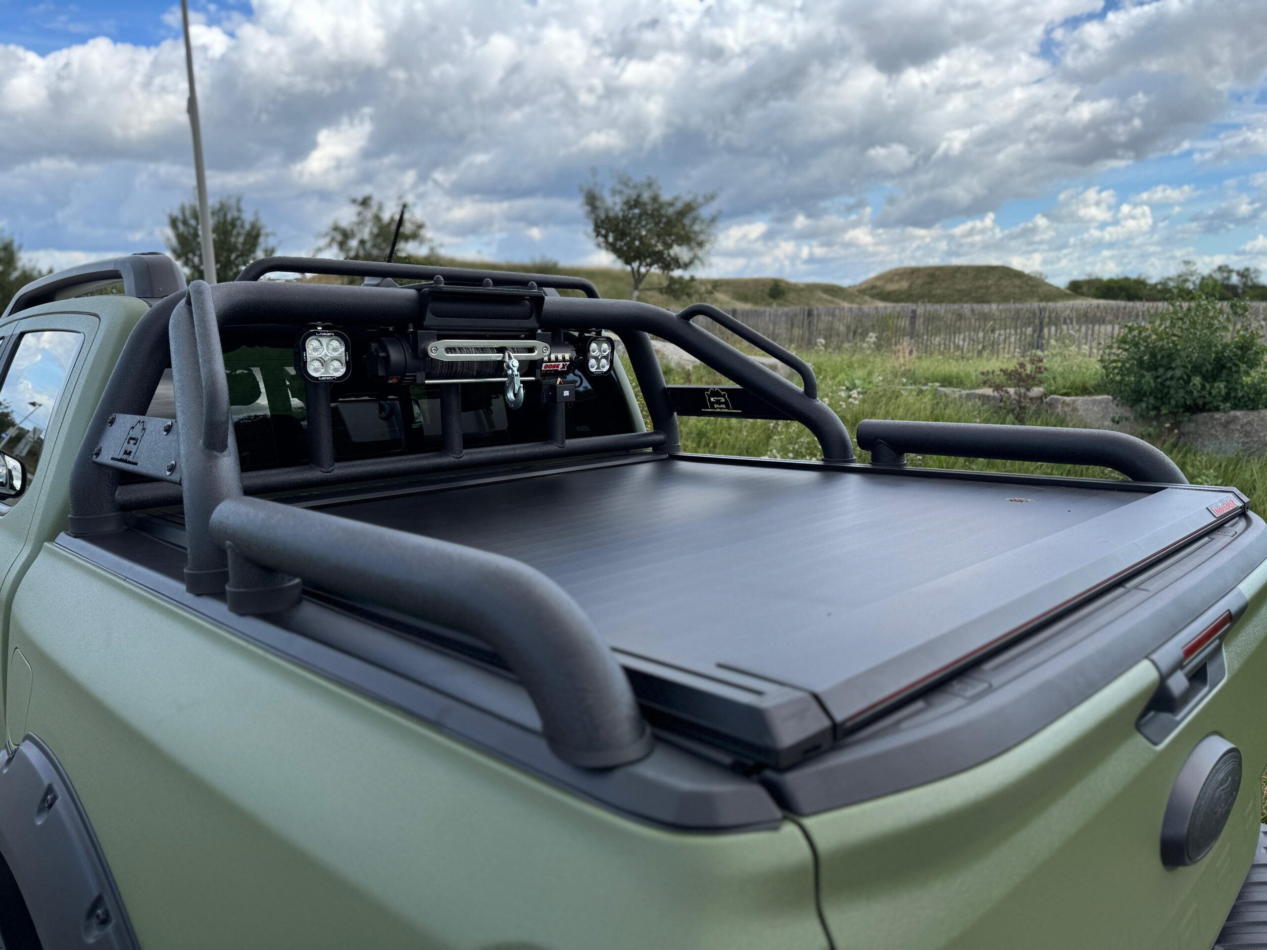 ATCRO Hunting Rollbar mit 50 m Seilwinden-Set – Ford Ranger ab 2023 – Doppelkabine – Bild 5