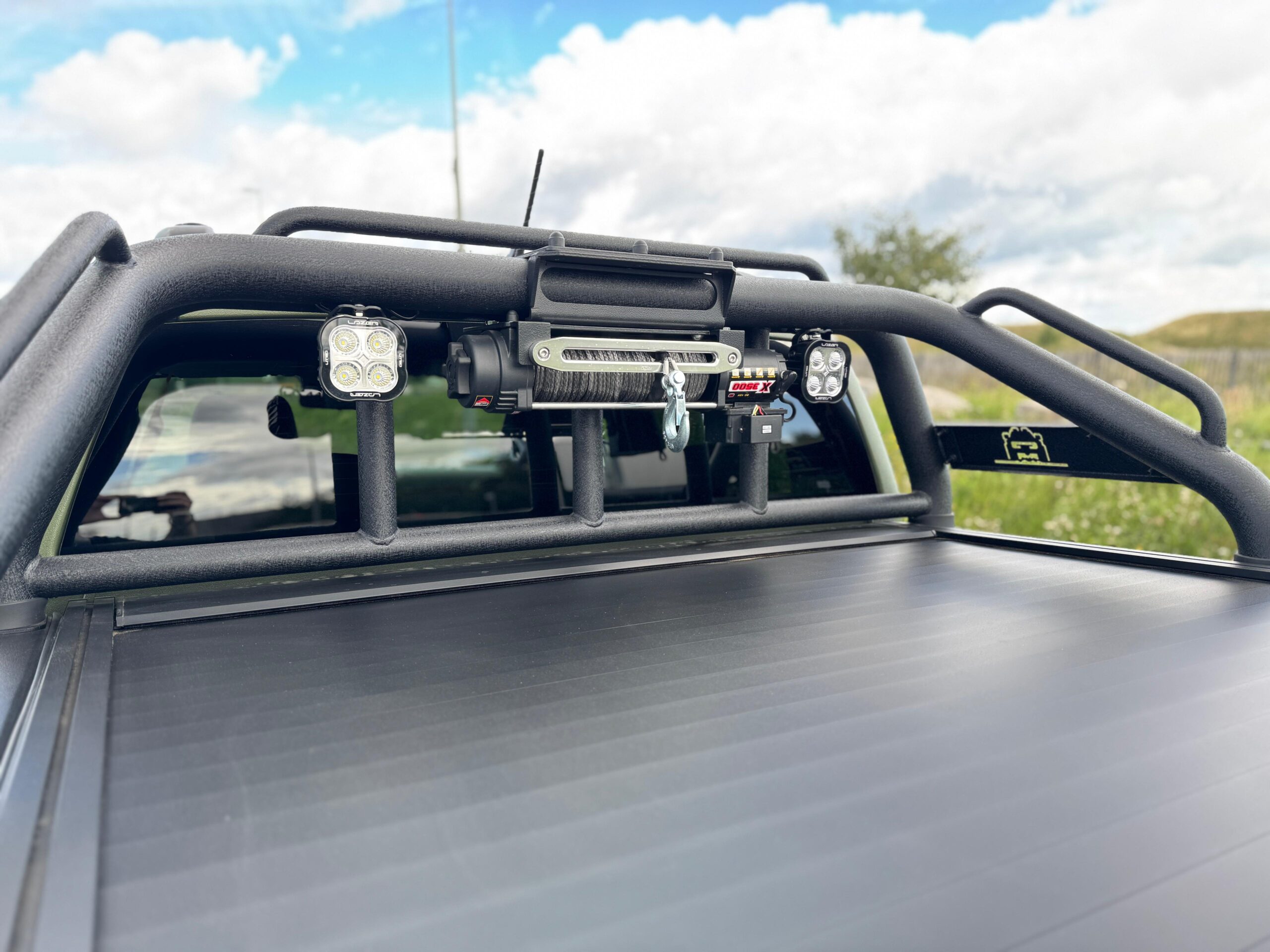 ATCRO Hunting Rollbar mit 50 m Seilwinden-Set – Ford Ranger ab 2023 – Doppelkabine – Bild 6