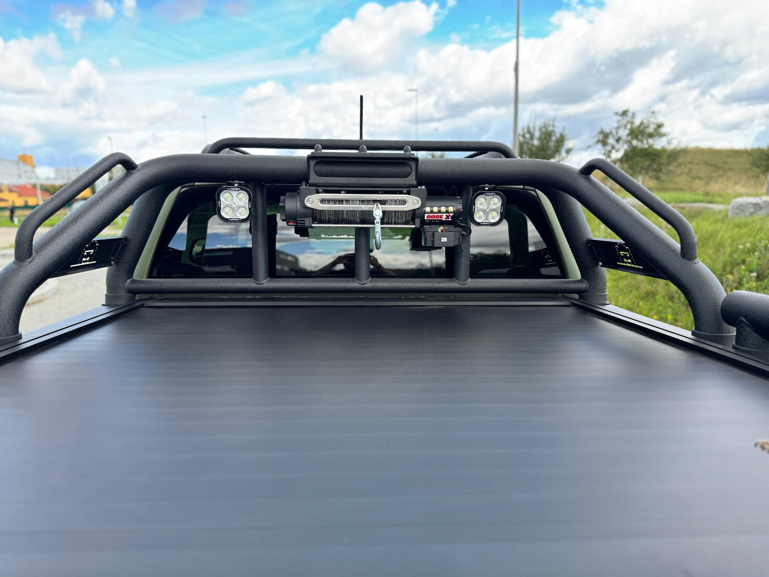 ATCRO Hunting Rollbar mit 50 m Seilwinden-Set – Ford Ranger ab 2023 – Doppelkabine – Bild 7