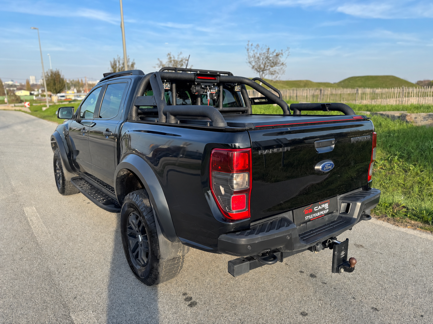 ATCRO Hunting Rollbar mit 50 m Seilwinden-Set – Ford Ranger 2012-2022
