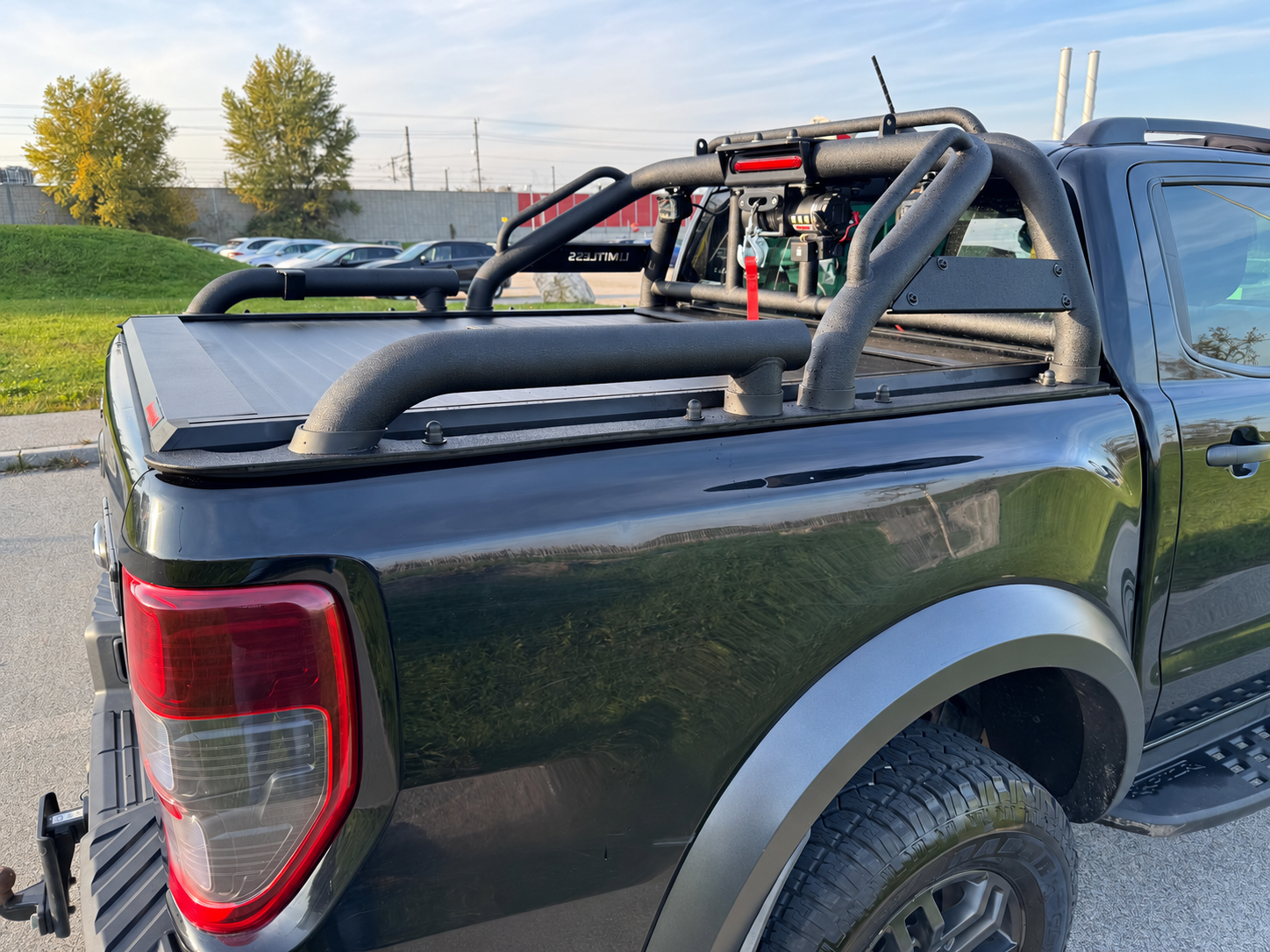 ATCRO Hunting Rollbar mit 50 m Seilwinden-Set – Ford Ranger 2012-2022 – Bild 10