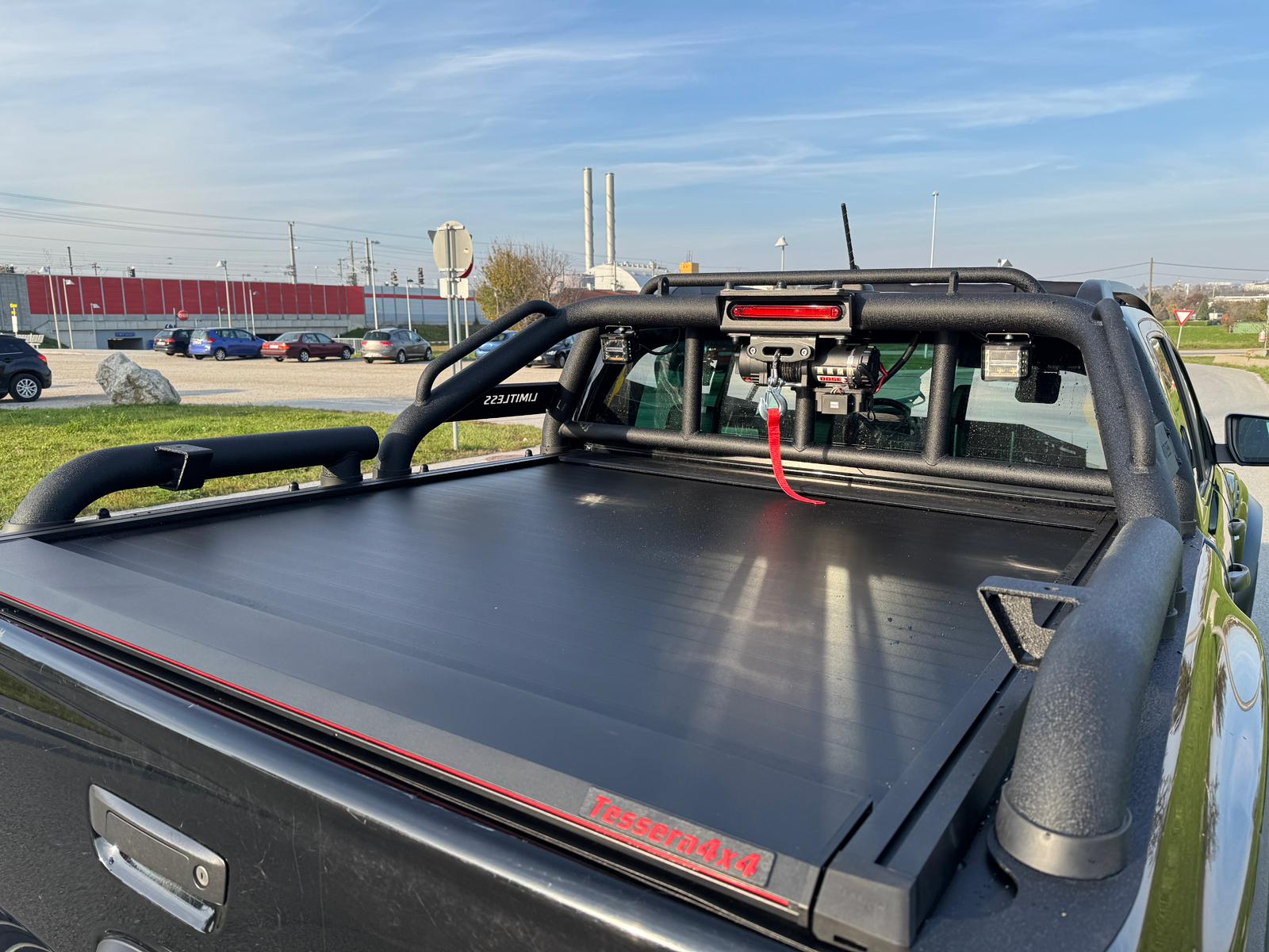 ATCRO Hunting Rollbar mit 50 m Seilwinden-Set – Ford Ranger 2012-2022 – Bild 9