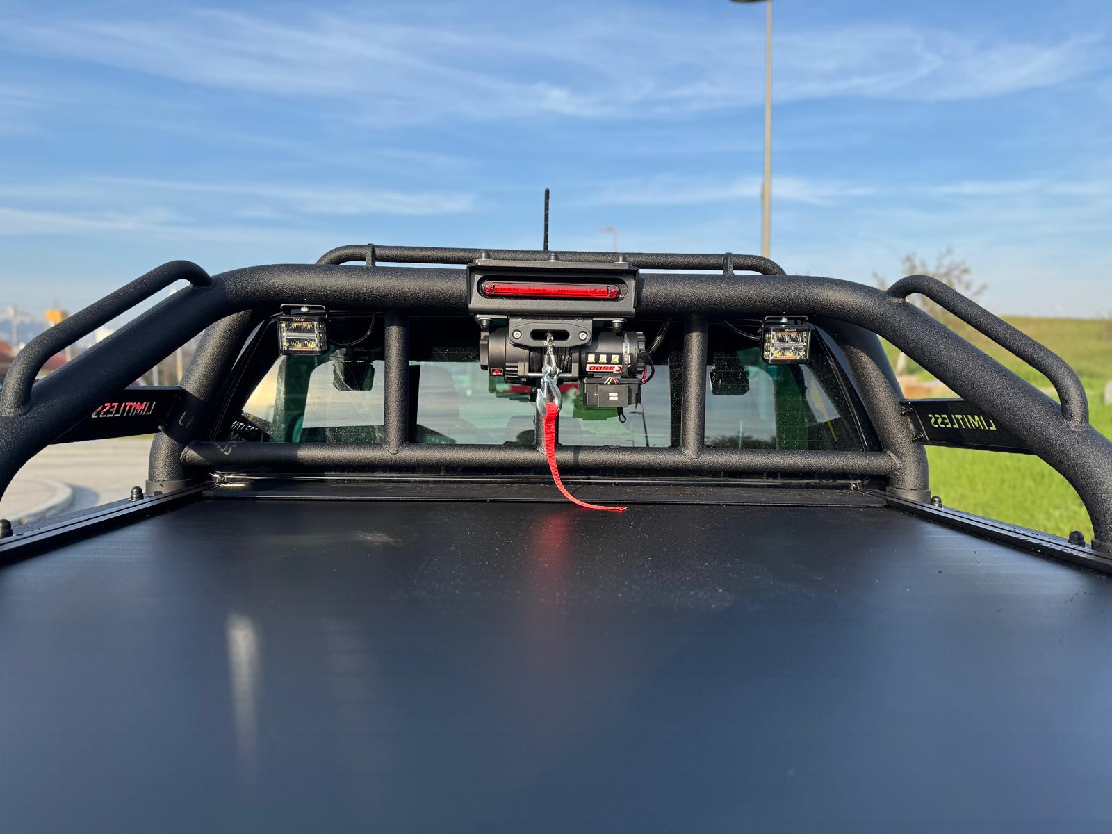 ATCRO Hunting Rollbar mit 10 m Seilwinden-Set – Ford Ranger 2012-2022 – Bild 15