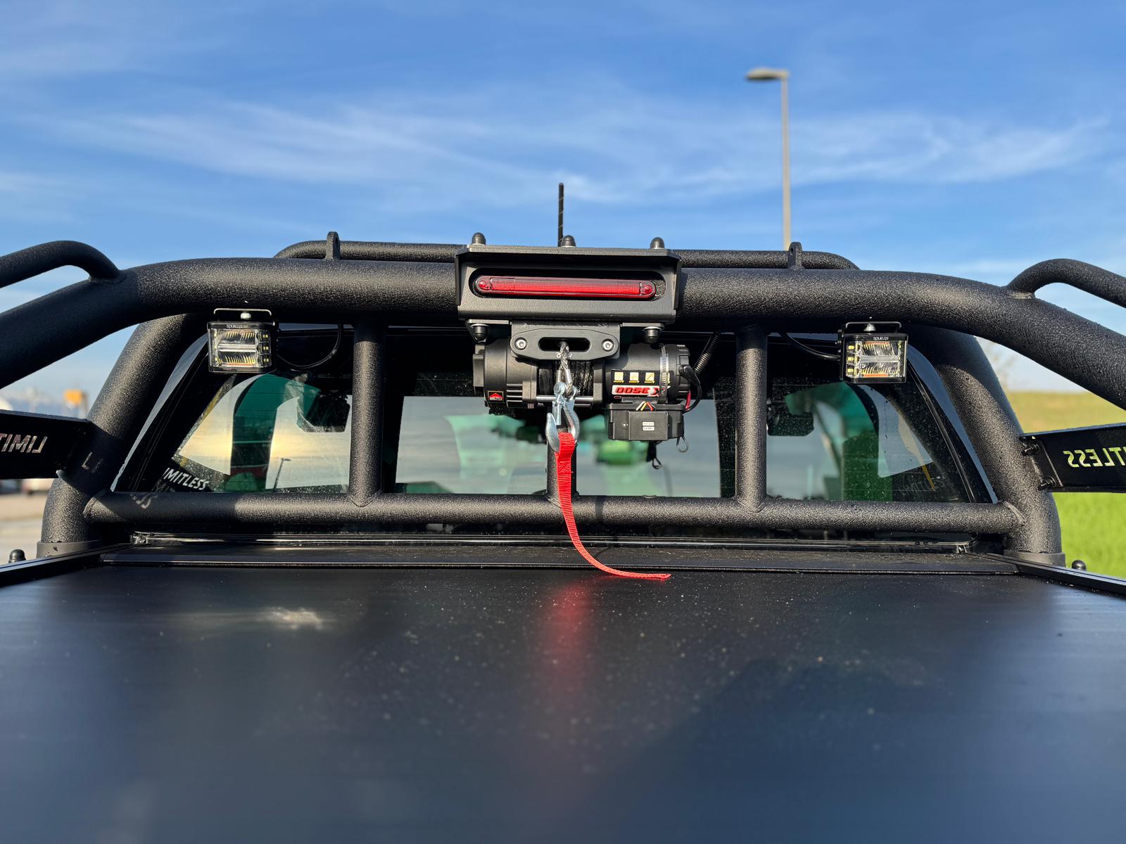ATCRO Hunting Rollbar mit 10 m Seilwinden-Set – Ford Ranger 2012-2022 – Bild 16