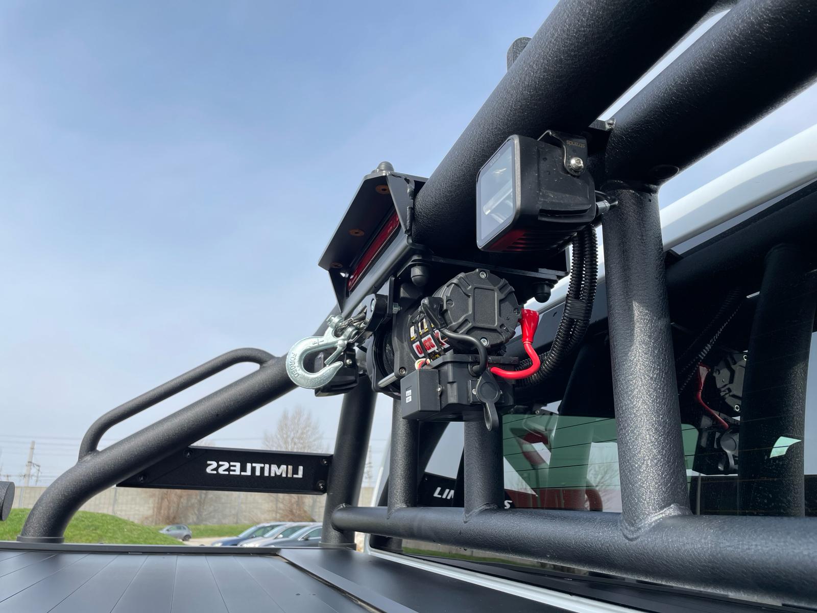 ATCRO Hunting Rollbar mit 10 m Seilwinden-Set – Ford Ranger ab 2023 – Doppelkabine – Bild 2