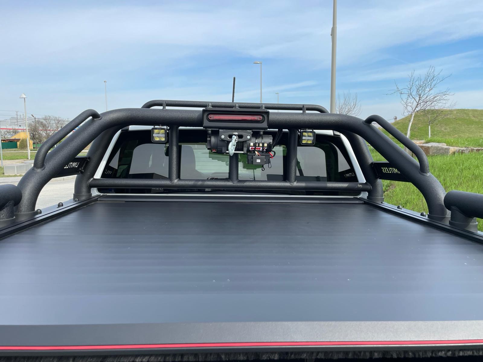 ATCRO Hunting Rollbar mit 10 m Seilwinden-Set – Ford Ranger ab 2023 – Doppelkabine