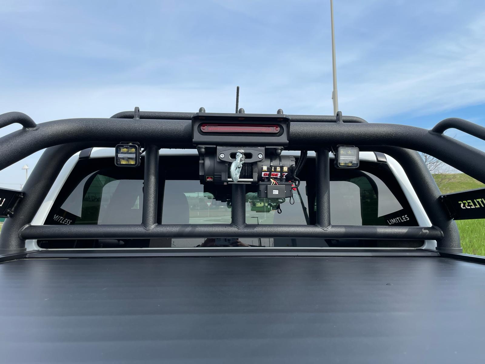 ATCRO Hunting Rollbar mit 10 m Seilwinden-Set – Ford Ranger ab 2023 – Doppelkabine – Bild 9