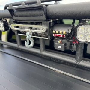 Atcro Trägerplatte für 50 Meter Seilwinde – Hunting Rollbar