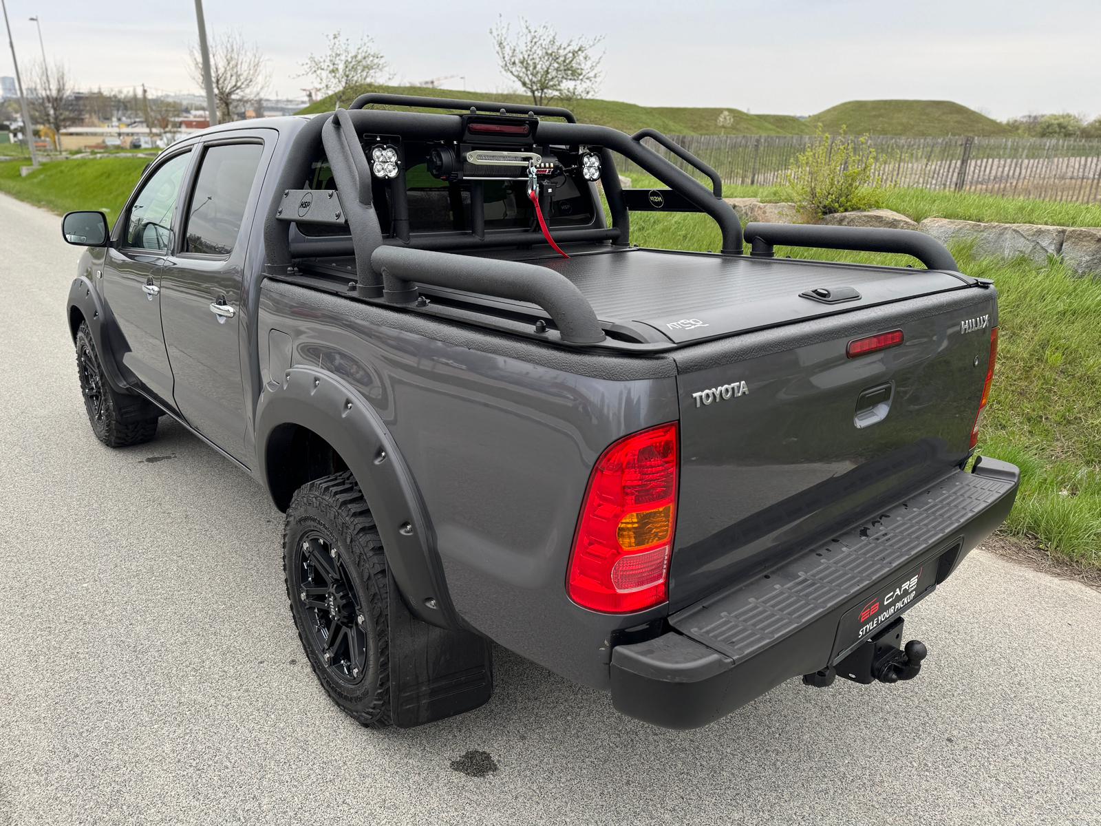 ATCRO Hunting Rollbar mit 10 m Seilwinden-Set – Toyota Hilux – Bild 2